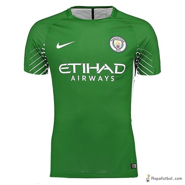 Camiseta Manchester City Portero 2017/18 Verde